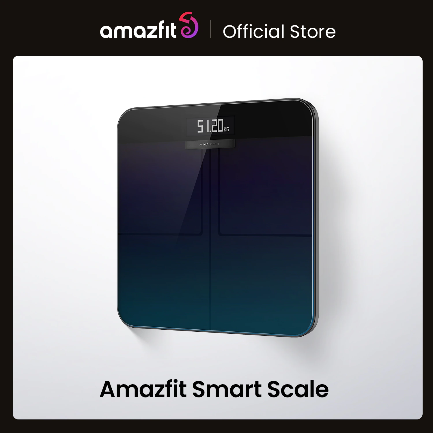 Смарт-весы Amazfit с ЖК-дисплеем, 2020 кг, Wi-Fi