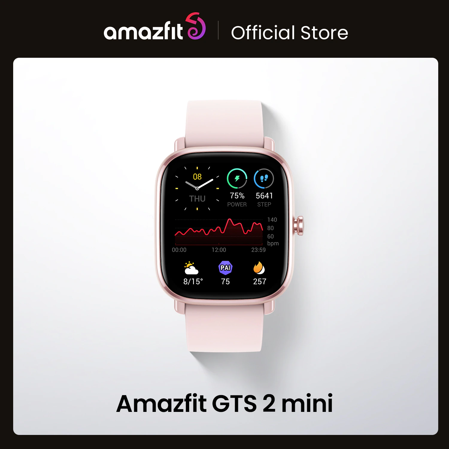 Смарт-часы Amazfit GTS 2 для спорта, с GPS