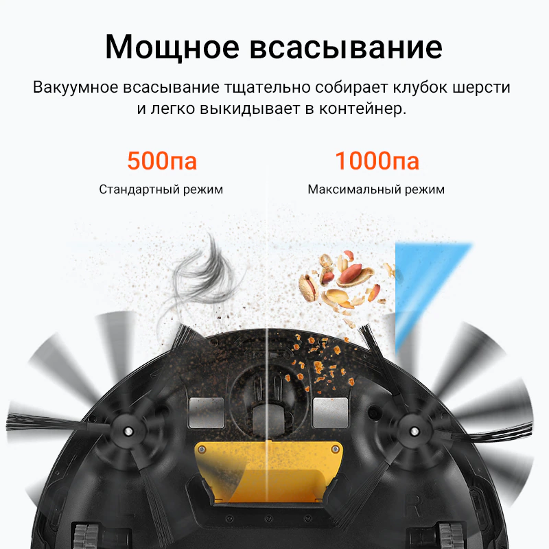 Купить робот пылесос ILIFE V55 для дома моющий для влажной и сухой уборки с бесплатной доставкой в Россию - характеристики, отзывы, обзоры, цены 