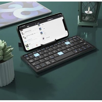 Купить беспроводную Bluetooth клавиатуру с поддержкой 3-х устройств 