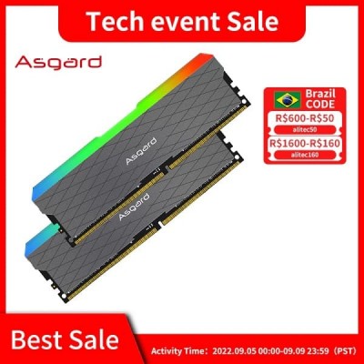 Купить оперативную память Asgard Loki w2 RGB 16gb 32gb 3200MHz DDR4  - характеристики, отзывы, обзоры, цены 