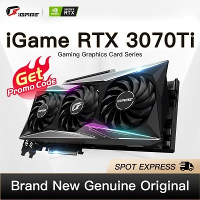 Купить видеокарту Nvidia iGAME GeForce RTX 3070Ti, 8 Гб GDDR6X