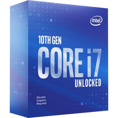 Купить 
Процессор INTEL Core i7 10700KF, LGA 1200,  BOX (без кулера)  по низкой цене в интернет-магазине