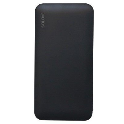 Купить внешний аккумулятор Xiaomi Solove Power Bank 001M 10000mAh (Black)  в интернет-магазине с бесплатной доставкой: характеристики, отзывы