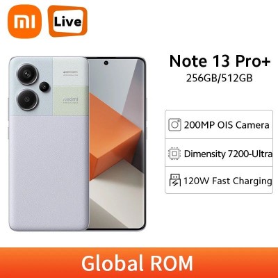 Купить смартфон Xiaomi Redmi Note 13 Pro+ Global ROM 12/256 ГБ