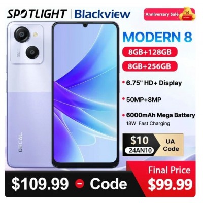 Купить смартфон Blackview MODERN 8  8/128 ГБ
