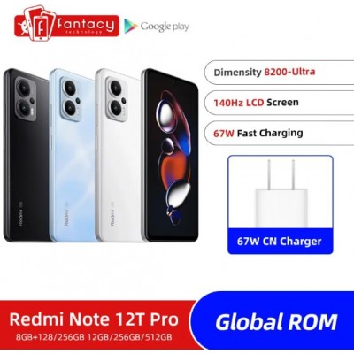 Купить смартфон Xiaomi Redmi Note 12T Pro 8/128GB