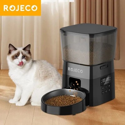 Купить автоматическая кормушка для кошек и собак ROJECO 2 литра