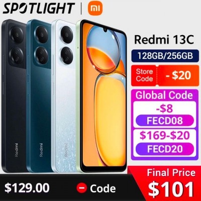 Купить смартфон Xiaomi Redmi 13C 4/128 ГБ