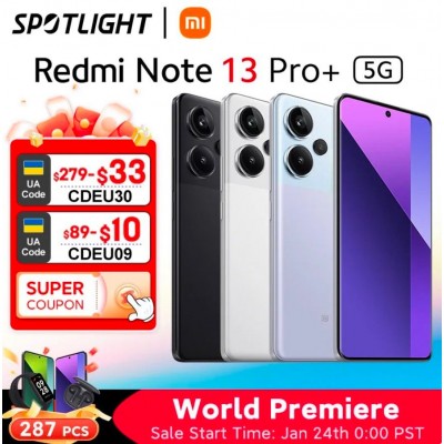 Купить смартфон Xiaomi Redmi Note 13 Pro+ 8/256 ГБ