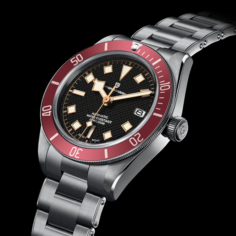 2023 новые PAGANI дизайнерские BB58 Мужские часы механические часы для мужчин Роскошные автоматические часы для мужчин NH35 100 м водонепроницаемые 