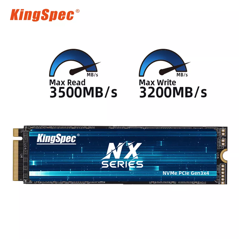 SSD-накопитель KingSpec M2 NVME 128 ГБ 256 ГБ 512 ГБ 1 ТБ