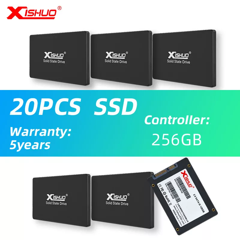Xishuo 2,5 Sata Ssd 10 шт. 2,5 SSD 128 ГБ 256 Гб жесткий диск 512 ГБ 1 Тб HDD внутренний жесткий диск для ноутбука и настольного компьютера