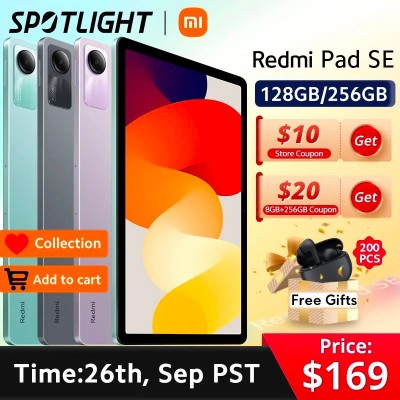 Купить планшет Xiaomi Redmi Pad SE 6/128 ГБ