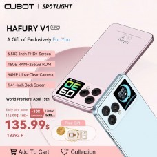 Смартфон Cubot Hafury V1 8+8/256 ГБ