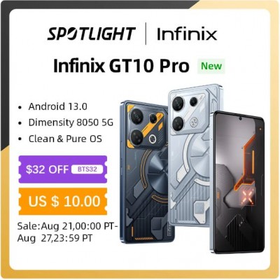 Купить смартфон Infinix GT 10 Pro 8+8/256 ГБ
