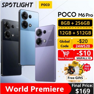 Купить смартфон POCO M6 Pro 8/256 ГБ