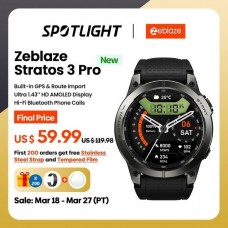 Смарт-часы Zeblaze Stratos 3 Pro Ultra HD AMOLED