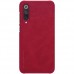 Купить кожаный защитный чехол-книжка Nillkin красный для Xiaomi 9 SE - цены отзывы обзоры