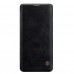 Купить кожаный защитный чехол-книжка Nillkin чёрный для Samsung Galaxy S10 Plus