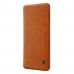 Купить кожаный защитный чехол-книжка Nillkin коричневый для Samsung Galaxy S10 Plus