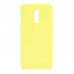 Купить силиконовый мягкий чехол Yellow Жёлтый для OnePlus 7T - цены отзывы обзоры