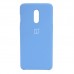 Купить силиконовый мягкий чехол Blue Синий для OnePlus 7T Pro - цены отзывы обзоры