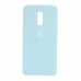 Купить силиконовый мягкий чехол Light Blue Светло-синий для OnePlus 7T Pro - цены отзывы обзоры