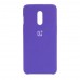 Купить силиконовый мягкий чехол Purple Фиолетовый для OnePlus 8 - цены отзывы обзоры