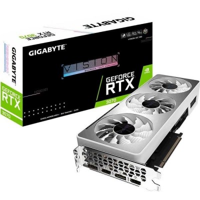 Видеокарта GIGABYTE NVIDIA GeForce RTX 3070 VISION OC 8GB