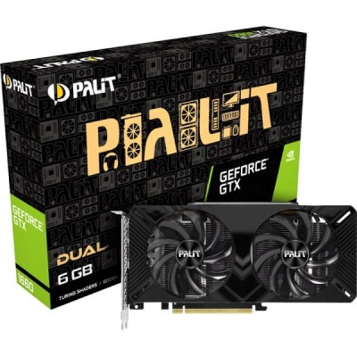 Видеокарта PALIT nVidia GeForce GTX 1660 DUAL 6G