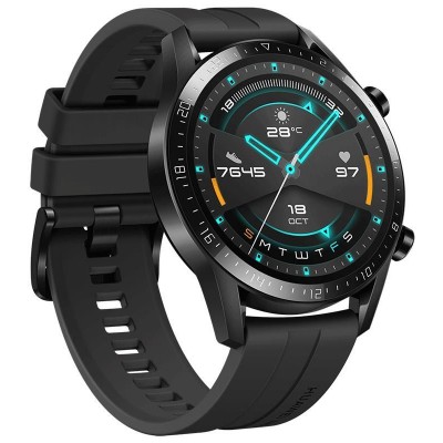 Сравнить цены на Смарт-часы HUAWEI Watch GT 2 Latona-B19S, 1.39", черный - купить недорого с доставкой из России