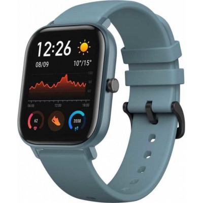 Сравнить цены на Смарт-часы  AMAZFIT GTS,  1.65",  синий - характеристики, отзывы, обзоры, бесплатная доставка из России