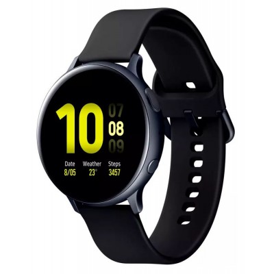 Сравнить цены на Смарт-часы SAMSUNG Galaxy Watch Active2, 44мм, 1.4", черный  - характеристики, отзывы, обзоры