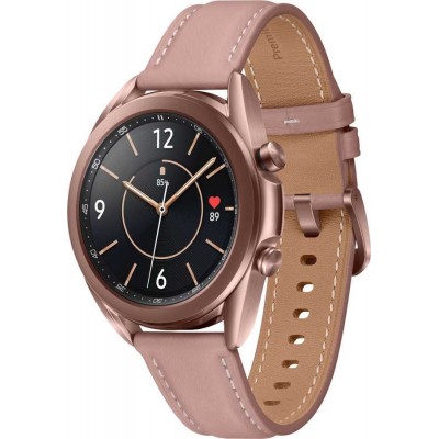 Сравнить цены на Смарт-часы SAMSUNG Galaxy Watch 3 41мм, 1.2", бронзовый - купить недорого с доставкой из России