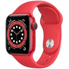 Смарт-часы APPLE Watch Series 6 44мм,  красный