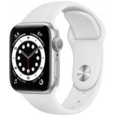 Смарт-часы APPLE Watch Series 6 44мм,  серебристый