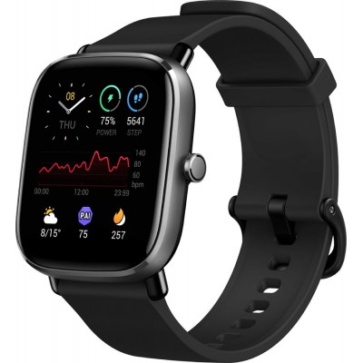 Сравнить цены на Смарт-часы AMAZFIT GTS 2 mini A2018, 1.55", черный - характеристики, отзывы, обзоры