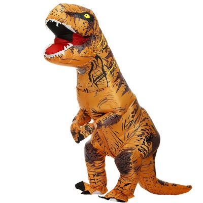 Надувной костюм для взрослых и детей динозавров T костюмы тираннозавров взорвать маскарадный костюм, костюмированный талисман косплэй для