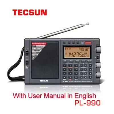 Tecsun PL-990 FM портативное радио все-Диапазонный однодиапазонный радиоприемник музыкальный плеер
