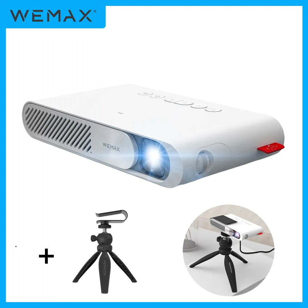 Лазерный Карманный мини-проектор WEMAX GO ALPD, ультрапортативный смарт-проектор 1080P с поддержкой Wi-Fi соединения для смартфона