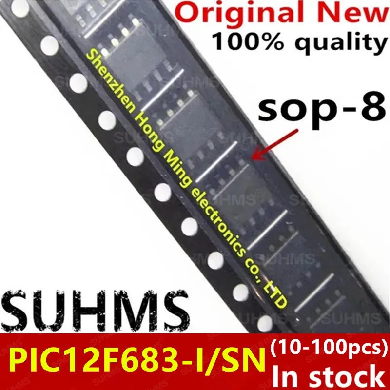 (10-100 шт.) 100% Новая фотография/SN PIC12F683-I PIC12F683 12F683 SOP-8 чипсет