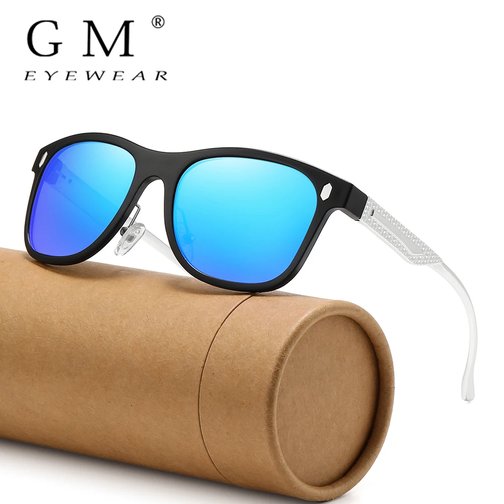 Солнцезащитные очки для вождения GM поляризационные Мужские Женские алюминиево-магниевые спортивные солнцезащитные очки ретро очки для в