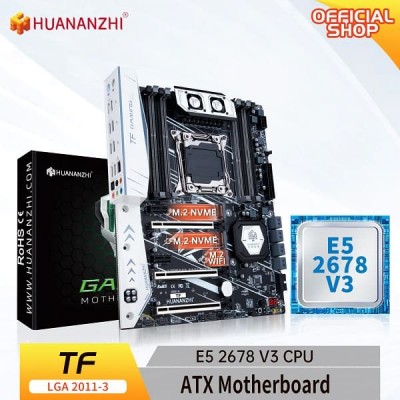Купить HUANANZHI X99 TF X99 и процессор Intel с XEON E5 2678 V3