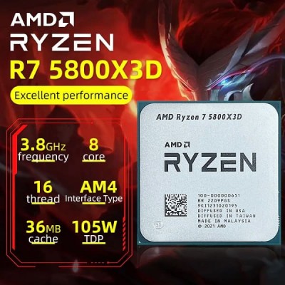 Купить процессор AMD Ryzen 7 5800X3D