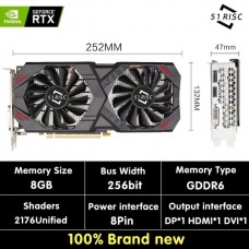 Видеокарта Nvidia SHELI 51RISC GeForce RTX 2060 Super 8 Гб