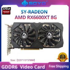 Видеокарта SOYO AMD Radeon RX 6600XT 8GB